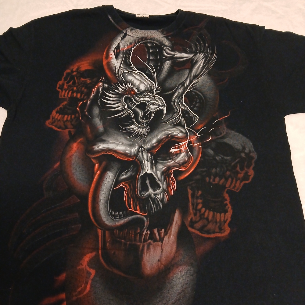 Black Graphic Men’s Shirt